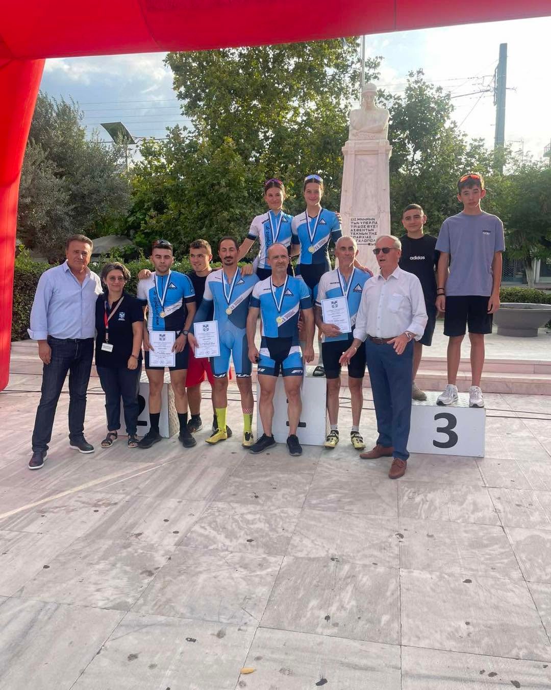 Ο Ποδηλατικός Όμιλος Τρίπολης διοργάνωσε το Τοπικό Πρωτάθλημα Δρόμου 2025!